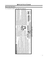 Preview for 5 page of Vistaflame VF-55-FS Technical Manual