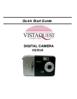 Предварительный просмотр 1 страницы VistaQuest VQ-7024 Quick Start Manual