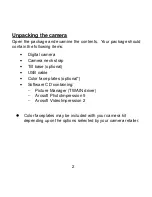 Preview for 8 page of VistaQuest VQ1000 User Manual