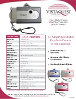 Preview for 1 page of VistaQuest VQ1005 Specifications