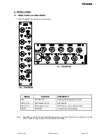 Предварительный просмотр 3 страницы VISTEK V1615 Installation And Operation