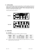 Предварительный просмотр 6 страницы VISTEK V1682 Installation And Operational Manual