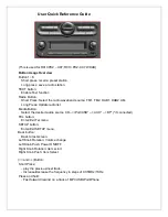 Preview for 11 page of VISTEON R013 PH2-1DIN WDAB User Quick Reference Manual