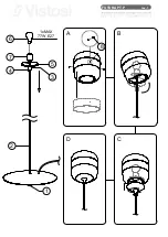 Preview for 2 page of Vistosi FUTURA PT P Assembly Instruction