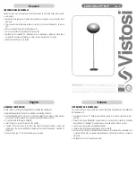 Vistosi LUCCIOLA PT M-P Manual preview