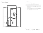 Предварительный просмотр 2 страницы Visual Comfort & Co. Forma KW 1250 Assembly Instructions