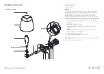 Предварительный просмотр 3 страницы Visual Comfort Griffith Swing Arm Assembly Instructions