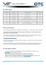 Предварительный просмотр 4 страницы visual engineering DTC TM-RX User Manual