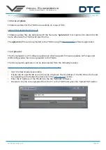 Предварительный просмотр 42 страницы visual engineering DTC TM-RX User Manual