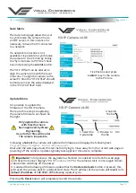 Preview for 13 page of visual engineering SWZ HD User Manual