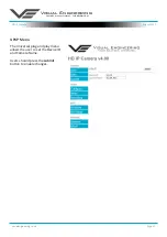 Preview for 20 page of visual engineering SWZ HD User Manual
