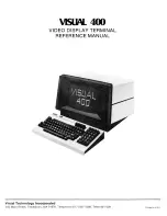 Visual Technology VISUAL 400 Reference Manual preview