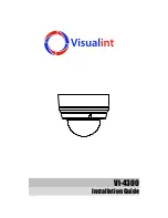 Предварительный просмотр 1 страницы VISUALINT VI-4300 Installation Manual