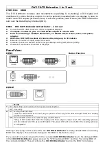 Предварительный просмотр 1 страницы Visus DE03T Quick Start Manual