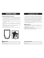 Preview for 8 page of Vita-Mix BLENDING STATION ADVANCE IN-COUNTER Use And Care Manual