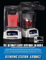 Vita-Mix Blending Station Advance SS Brochure & Specs preview