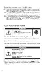 Preview for 6 page of Vita-Mix VM0159 Owner'S Manual