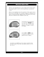 Preview for 12 page of Vita Spa GRAPHIC SERIES Owner'S Manual