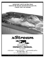 Vita Spa xStream Owner'S Manual preview