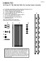 Предварительный просмотр 2 страницы Vita Vibe CSB36-70C Assembly Manual