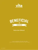 vita Beneficial garden Instruction Manual preview