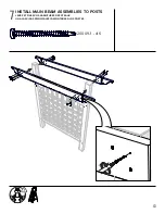 Preview for 13 page of vita CLASSIC MANCHESTER PRIVACY SCREEN Assembly Manual