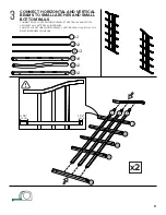 Preview for 9 page of vita Classic Regency Trellis VA68198 Assembly Manual