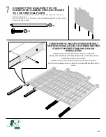 Preview for 13 page of vita Classic Regency Trellis VA68198 Assembly Manual