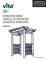 Preview for 1 page of vita CLASSIC SPRINGPORT ARBOR VA68146 Assembly Manual