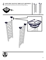 Предварительный просмотр 9 страницы vita COLLINGWOOD ARBOR Assembly Manual