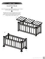 Предварительный просмотр 3 страницы vita Huron Planter With Trellis Assembly Instructions