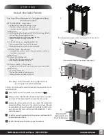 Preview for 5 page of vita The Fairfield Arbor Assembly Instructions