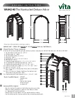 vita The Nantucket Deluxe Assembly Instructions preview