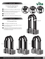 Предварительный просмотр 5 страницы vita The Nantucket Deluxe Assembly Instructions