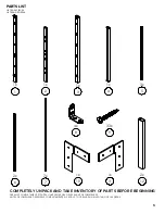 Предварительный просмотр 5 страницы vita URBANA MODERN TRELLIS VT17531 Assembly Manual