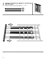 Предварительный просмотр 8 страницы vita URBANA MODERN TRELLIS VT17531 Assembly Manual