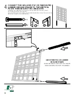 Предварительный просмотр 10 страницы vita URBANA MODERN TRELLIS VT17531 Assembly Manual