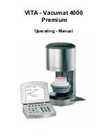 vita vacumat 4000 premium t Operating Manual preview