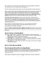 Preview for 10 page of VITACLAY VF7700-6 Operating And Care Instructions