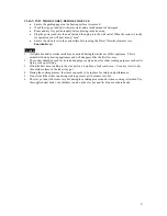 Предварительный просмотр 3 страницы VITACLAY VF7900-3 Operating And Care Instructions