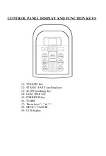 Preview for 8 page of VITACLAY VM7800-5 Operating And Care Instructions