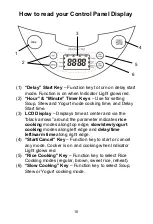 Предварительный просмотр 11 страницы VITACLAY VM7900-6 Operating And Care Instructions