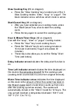 Preview for 15 page of VITACLAY VM7900-6 Operating And Care Instructions