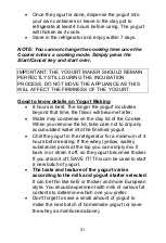 Preview for 32 page of VITACLAY VM7900-6 Operating And Care Instructions