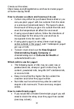 Preview for 33 page of VITACLAY VM7900-6 Operating And Care Instructions