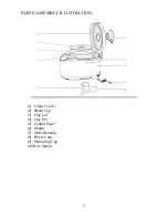 Preview for 6 page of VITACLAY VM7900-6Y Operating And Care Instructions