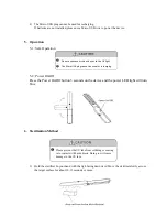 Preview for 4 page of VITACOM LAMP-UV-PR02 Instruction Manual