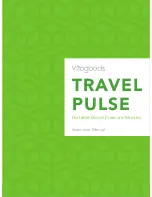 Preview for 1 page of Vitagoods TRAVEL PULSE Instruction Manual