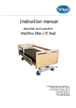 Vital Elite LTC Bed Instruction Manual preview