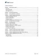 Preview for 2 page of VitalConnect Vista Solution VistaPoint 2.0 Manual